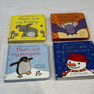 Usborne Touchy-Feely Books Set